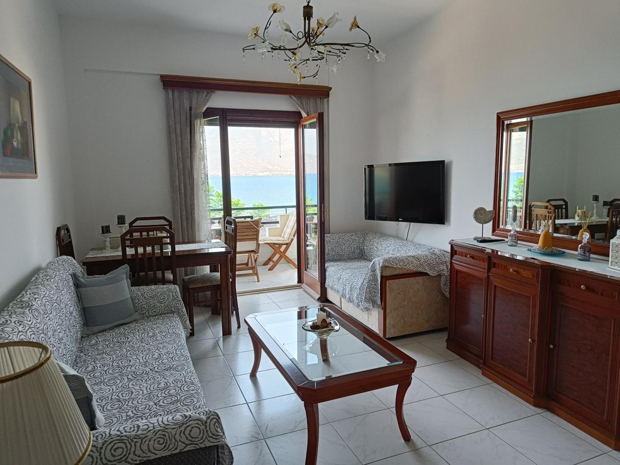 Ferienwohnung Seaside Sunset Korinth Exterior foto